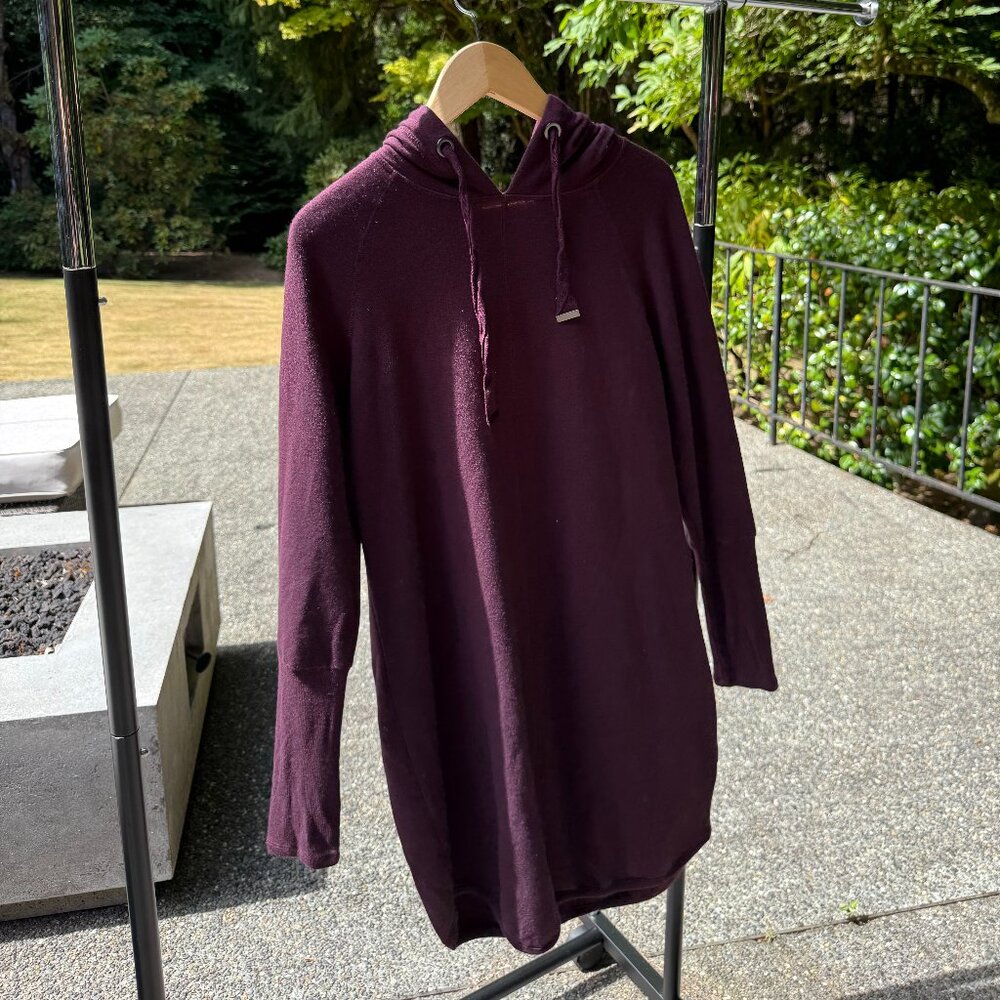 Athleta Solitude Hoodie Sweatshirt Dress
